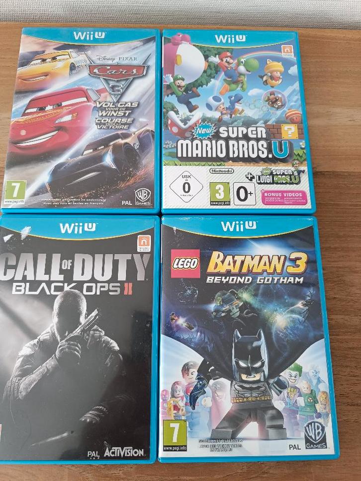4 populaire WII U Games in zeer goede staat, Games en Spelcomputers, Games | Nintendo Wii U, Zo goed als nieuw, Avontuur en Actie