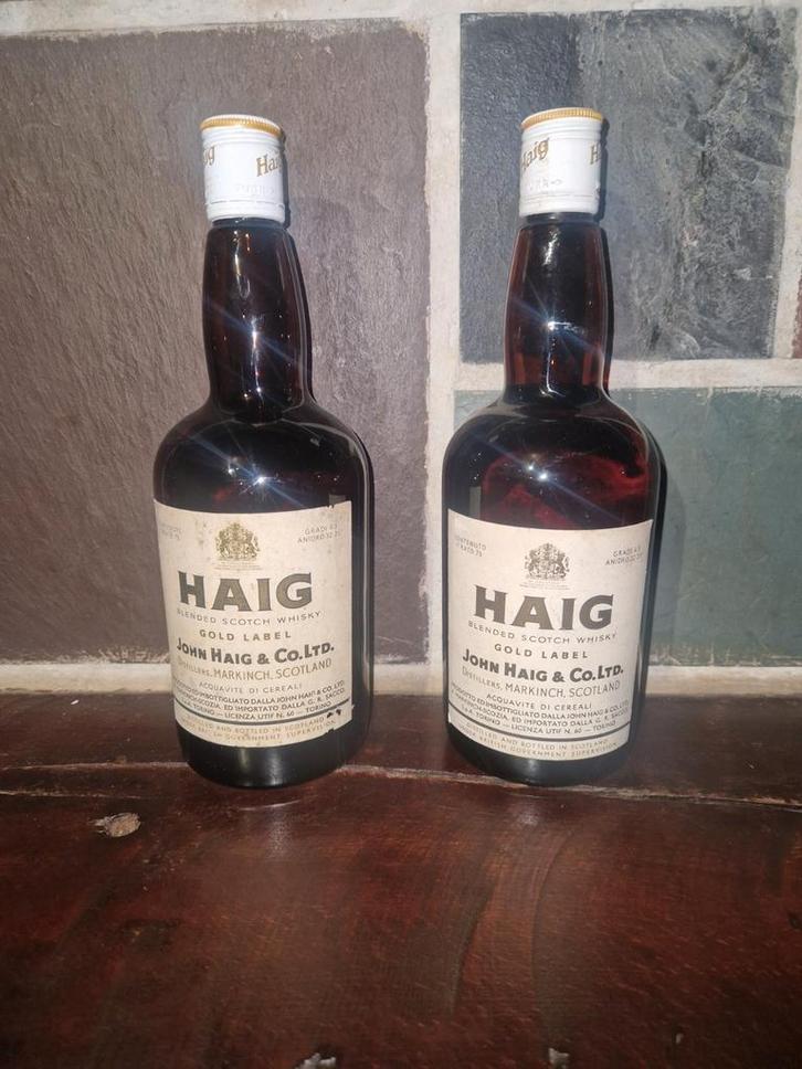 Whisky Haig 1980, Verzamelen, Wijnen, Nieuw, Ophalen of Verzenden