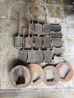 Gaufrier en métal 10 pièces, Ophalen of Verzenden