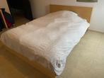 Bed en dekbed, Huis en Inrichting, Ophalen, Gebruikt, Tweepersoons, 140 cm