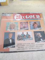 2 CD BOX  - 28 X GOUD, CD & DVD, CD | Néerlandophone, Comme neuf, Coffret, Enlèvement ou Envoi, Chanson réaliste ou Smartlap