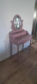 Kaptafeltje / Makeuptafel, Ophalen, Gebruikt, Spiegel