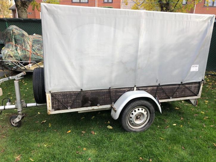 gesloten aanhangwagen, Auto diversen, Aanhangers en Bagagewagens, Gebruikt, Ophalen
