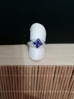 paarse zirkoon Sterling zilveren 925 ring., Handtassen en Accessoires, Ringen, Paars, Nieuw, Ophalen of Verzenden, Met edelsteen