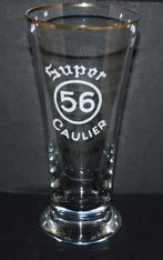 Super 56 Caulier / Emaille, Verzamelen, Biermerken, Verzenden, Zo goed als nieuw, Glas of Glazen, Overige merken