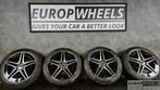 18 inch Mercedes C klasse W206 S206 AMG Zwart zomerbanden, Auto-onderdelen, Banden en Velgen, 18 inch, Gebruikt, Banden en Velgen