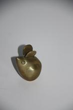 Vintage klein messing muisje, Ophalen of Verzenden