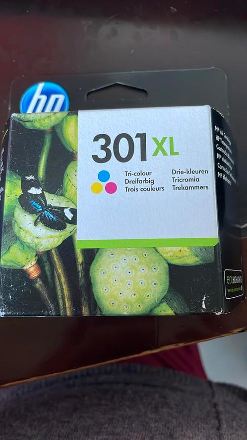 HP 301XL originele high-capacity drie-kleuren inktcartridge, Informatique & Logiciels, Fournitures d'imprimante, Neuf, Cartridge