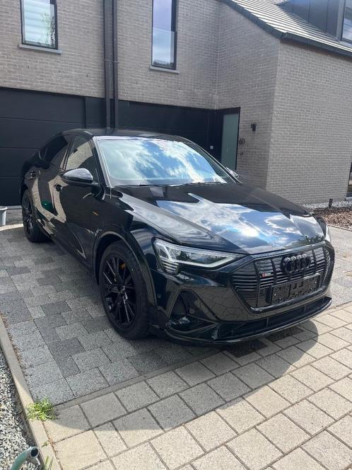 Audi Etron Q8 Sportback 50 “Black Edition”, Auto's, Audi, Particulier, e-tron, ABS, Achteruitrijcamera, Adaptieve lichten, Adaptive Cruise Control