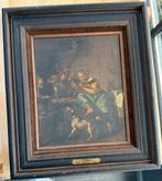 Handgeschilderde reproductie Jan Steen – "De Dansles", Boeken, Kunst en Cultuur | Beeldend, Ophalen, Zo goed als nieuw, Schilder- en Tekenkunst