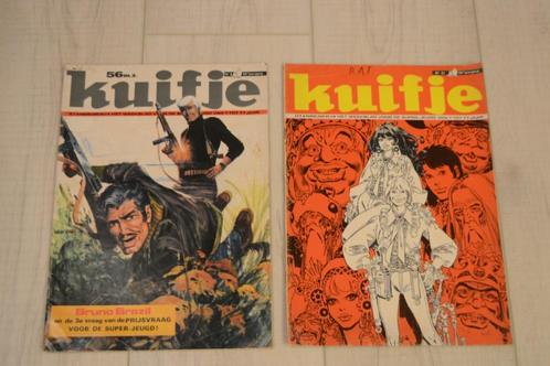2 Kuifje magazines van 1971, Verzamelen, Stripfiguren, Gebruikt, Overige typen, Kuifje, Ophalen of Verzenden