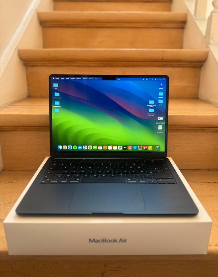 Apple MacBook Air (M3, 2024), Computers en Software, Windows Laptops, 13 inch, SSD, 8 GB, Ophalen