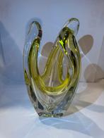 vase cactus cristal val saint lambert, Antiek en Kunst, Ophalen