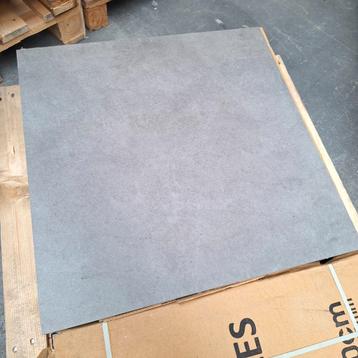 Restpartij tegels Aramco grey grijs mat 60x60 8,5m2, nr44 beschikbaar voor biedingen