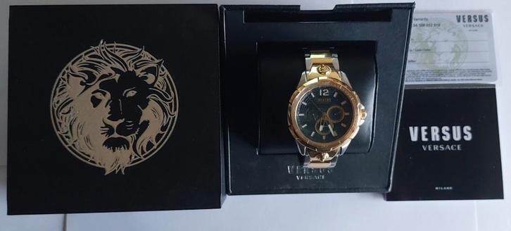 versace, Bijoux, Sacs & Beauté, Montres | Hommes, Comme neuf, Montre-bracelet, Autres marques, Autres matériaux, Acier, Enlèvement ou Envoi