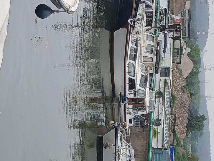 Bateau de plaisance, Watersport en Boten, Motorboten en Motorjachten, Gebruikt, Staal, 9 tot 12 meter, Diesel, Binnenboordmotor