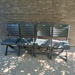 Jardin Tuinstoelen 4X - Prima staat !!!, Tuin en Terras, Ophalen, Gebruikt, Inklapbaar