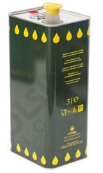 Bidon métallique-canette pour huile 5l, Enlèvement, Utilisé, Autre, Autres marques