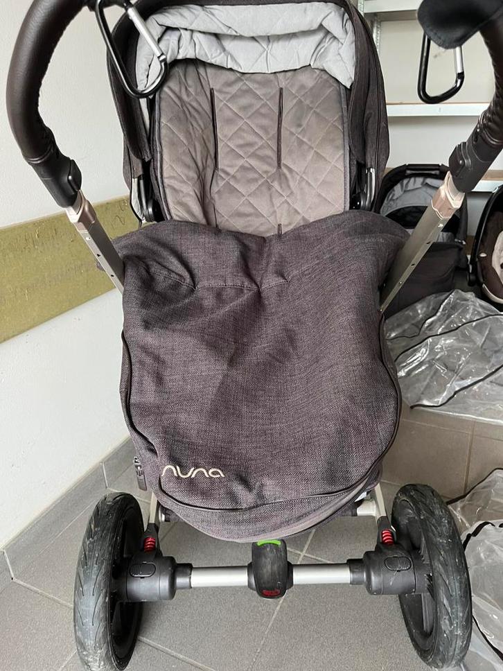 Kinderwagen Nuna, Kinderen en Baby's, Kinderwagens en Combinaties, Gebruikt, Combiwagen, Overige merken, Duowagen, Luchtbanden