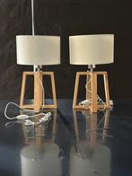 Kleine staande lampen, Ophalen, Zo goed als nieuw, Hout, Minder dan 50 cm