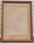 gravure epreuve d artiste signe louis moyano, Antiquités & Art, Enlèvement ou Envoi