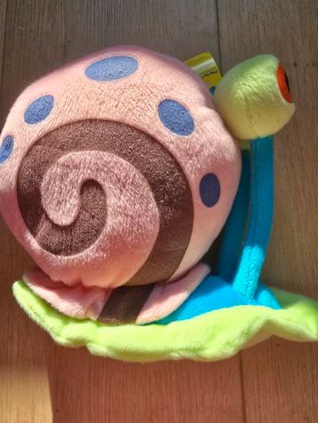 Knuffel Spongebob Squarpant Gerrit de slak beschikbaar voor biedingen