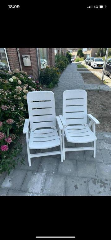 Tuinstoelen, Enlèvement, Comme neuf