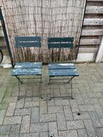 Retro stoelen 2 stuks, Tuin en Terras, Ophalen, Zo goed als nieuw