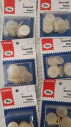 6 cartes de boutons, Ophalen of Verzenden, Nieuw, Knoop of Knopen