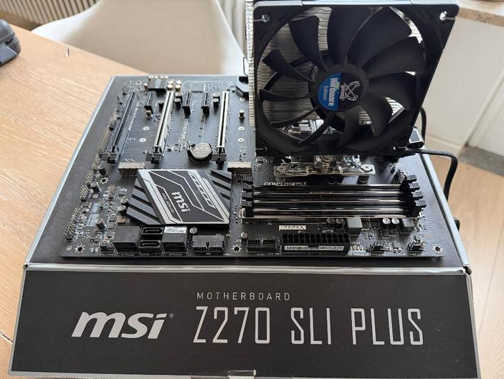 i7-7700K | MSI Z270 | 16GB RAM | GTX 1070 Gaming X, Computers en Software, Moederborden, Gebruikt, Intel, DDR4, Ophalen