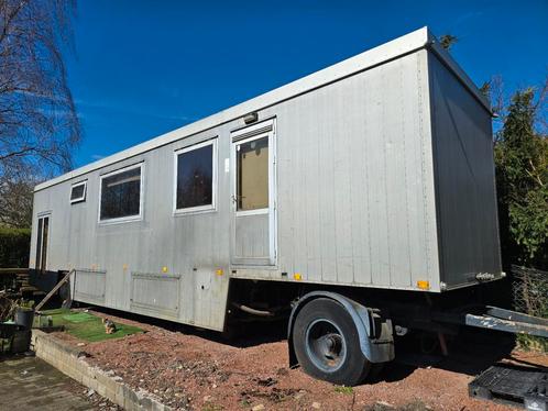 Woonwagen tiny house stacaravan caravan oplegger trailer B&B, Caravans en Kamperen, Caravanaccessoires, Zo goed als nieuw, Ophalen of Verzenden