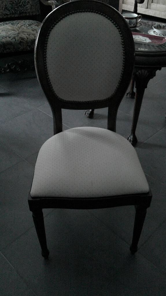 6 STOELEN, Maison & Meubles, Chaises, Deux, Tissus, Enlèvement