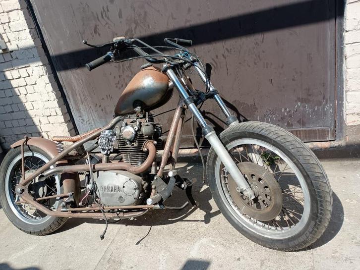 Yamaha XS650 hardtail chopper project, Motoren, Motoren | Oldtimers, Chopper, meer dan 35 kW, 2 cilinders, Ophalen
