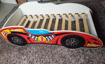 Peuterbed topcar F1 140x70 inclusief matras en beschermhoes beschikbaar voor biedingen