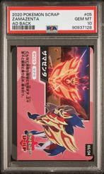 Pokemon Ultra Shiny GX SCRAP ZAMAZENTA AD BACK PSA 10, Verzenden, Nieuw, Losse kaart