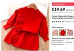 2 nieuwe Kerstkleedjes kerstoutfit 18-24 maanden, Ophalen of Verzenden, Nieuw