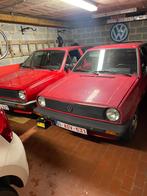 Vw polo 86c, 5 places, Tissu, Achat, Rouge