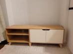 TV-kast met lades en deuren - in topstaat!, 100 tot 150 cm, Eikenhout, Zo goed als nieuw, Minder dan 100 cm