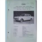Ford Consul Cortina Vraagbaak losbladig 1962-1963 #2 Nederla, Livres, Autos | Livres, Utilisé, Enlèvement ou Envoi, Ford