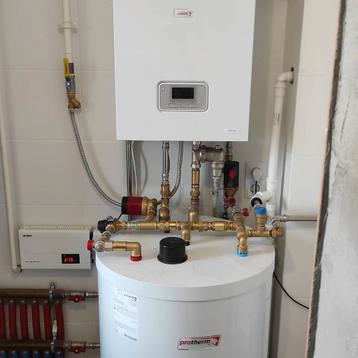 Reparatie en installatie van gasboilers, Loodgieterswerk.  disponible aux enchères