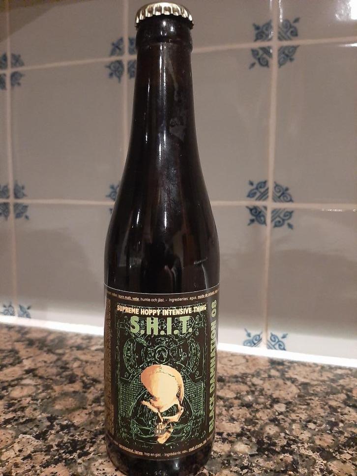 struise brouwers - black damnation 08 - S.H.I.T. - 33 cl, Verzamelen, Biermerken, Nieuw, Flesje(s), Overige merken, Ophalen