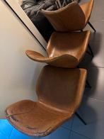 Stoelen 6 stuks., Huis en Inrichting, Stoelen, Ophalen, Overige materialen, Gebruikt, Bruin