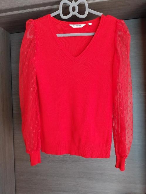 Blouse dame rouge NAF NAF -Taille XS/S (faire offre), Kleding | Dames, Blouses en Tunieken, Nieuw, Maat 34 (XS) of kleiner, Rood