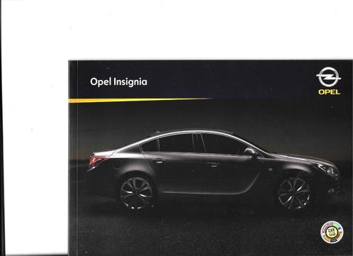 OPEL INSIGNIA 2009, Boeken, Auto's | Folders en Tijdschriften, Nieuw, Opel, Ophalen of Verzenden