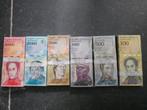 Bankbiljetten pakjes van 100 biljetten Bolivar, Ophalen of Verzenden, Bankbiljetten