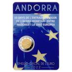 2 euros Andorre 2022 - 10 ans euros (CoinCard), 2 euros, Série, Enlèvement ou Envoi, Autres pays