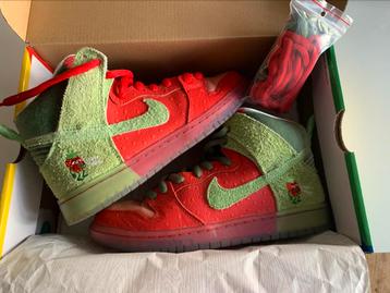Nike SB dunk “ strawberry “ high ‘ 39 authentiek beschikbaar voor biedingen