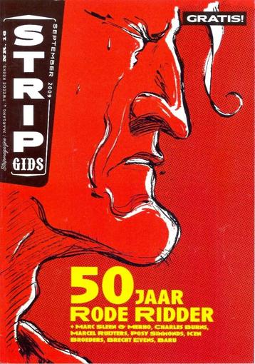 Stripmagazine stripgids met 50 jaar Rode ridder - 2009. beschikbaar voor biedingen