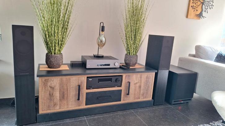 Mordaunt Short 908 Avant HiFi Speakers, Audio, Tv en Foto, Luidsprekerboxen, Gebruikt, Front, Rear of Stereo speakers, 120 watt of meer