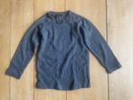 T-shirt lange mouw donker grijs maat 104/110, Ophalen of Verzenden, Gebruikt, Meisje, Shirt of Longsleeve